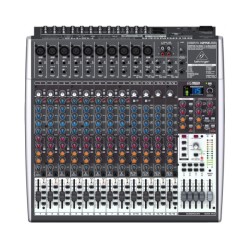BEHRINGER XENYX X2442-USB MIXER PASSIVO 24 INGRESSI EFFETTI 24 BIT 8 COMPRESSORI 4 AUX 4 SUB + INTERFACCIA AUDIO USB