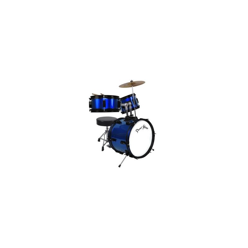 DARESTONE DT JDR3BL BATTERIA ACUSTICA JUNIOR 3 PEZZI PER BAMBINI COLORE BLU