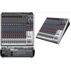 BEHRINGER XENYX X2442-USB MIXER PASSIVO 24 INGRESSI EFFETTI 24 BIT 8 COMPRESSORI 4 AUX 4 SUB + INTERFACCIA AUDIO USB