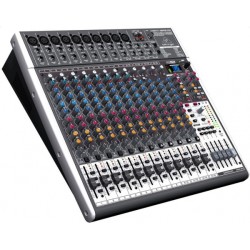 BEHRINGER XENYX X2442-USB MIXER PASSIVO 24 INGRESSI EFFETTI 24 BIT 8 COMPRESSORI 4 AUX 4 SUB + INTERFACCIA AUDIO USB