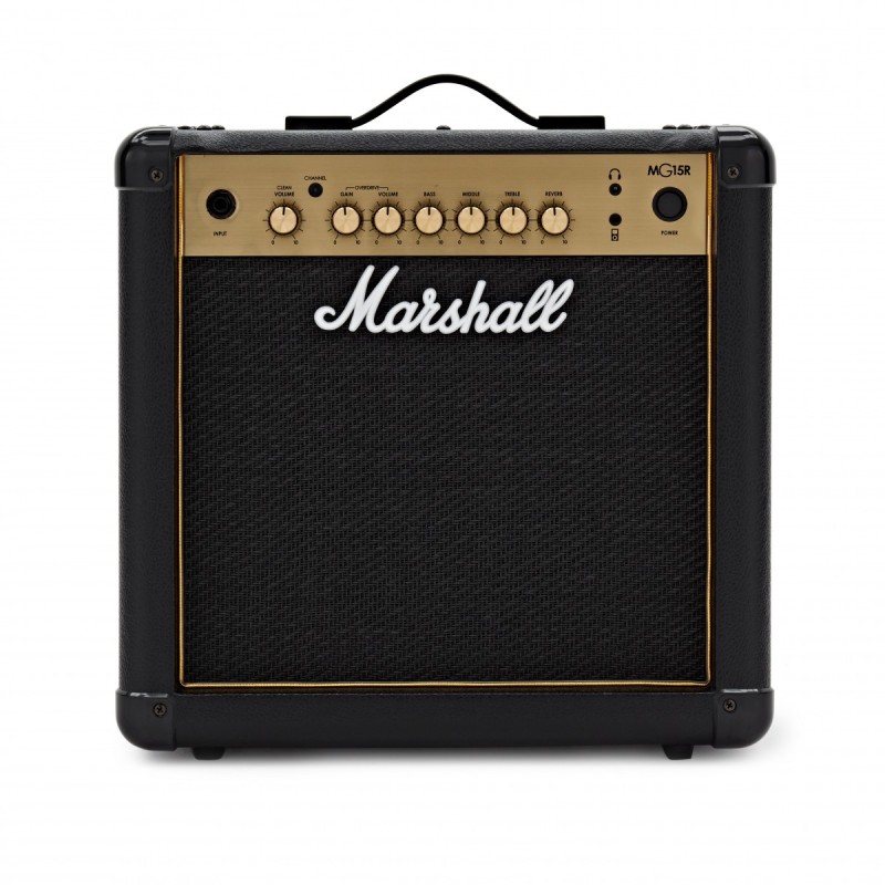 MARSHALL MG15GR MG GOLD AMPLIFICATORE COMBO PER CHITARRA ELETTRICA 15 WATT CON RIVERBERO
