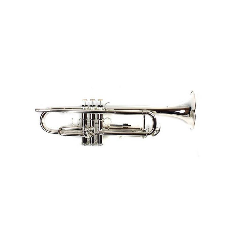 LUKE & DANIEL TR6418S TROMBA IN SIB CON FINITURA LACCATA ARGENTATA + CUSTODIA