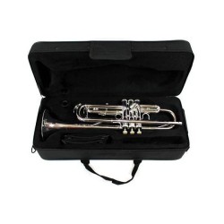 LUKE & DANIEL TR6418S TROMBA IN SIB CON FINITURA LACCATA ARGENTATA + CUSTODIA