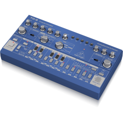 BEHRINGER TD-3 BU BLUE SINTETIZZATORE ANALOGICO DI BASSI CON STEP SEQUENCER ARPEGGIATORE E FILTRO RISONANTE EX-DEMO