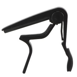 EXTREME BDJ-007F CAPOTASTO PROFESSIONALE A LEVA PER CHITARRA ACUSTICA COLORE NERO