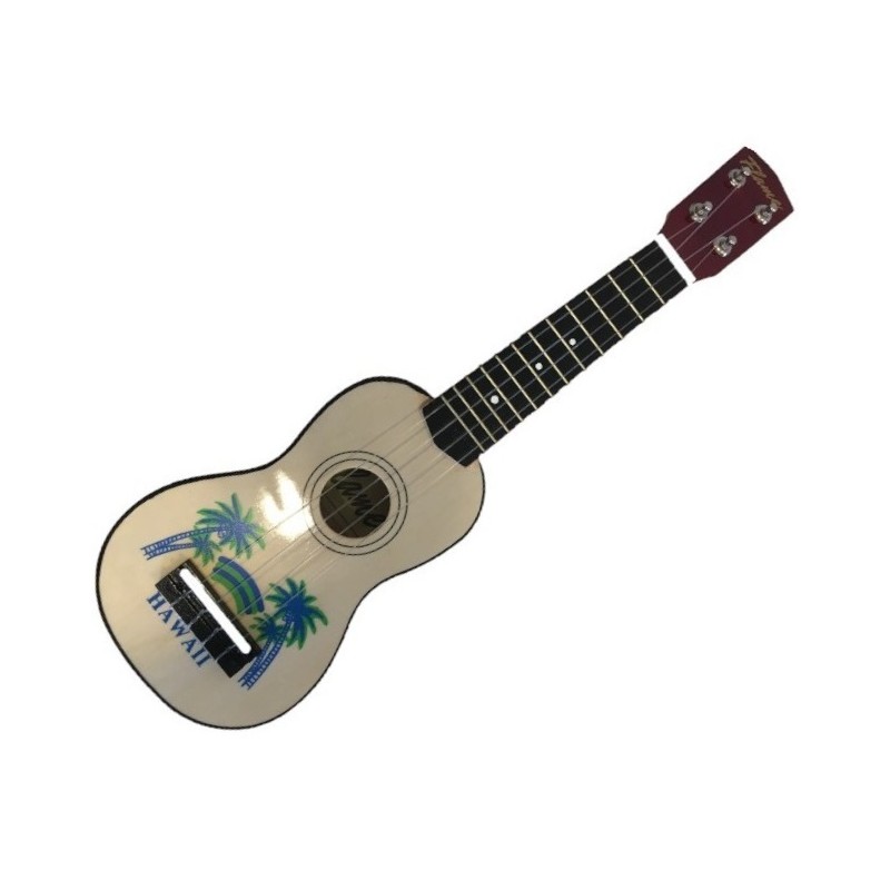 FLAME UK08 UKULELE SOPRANO 12 TASTI HAWAII PRINT
