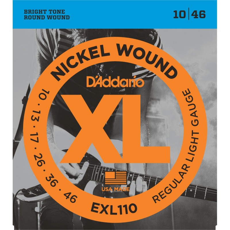 D'ADDARIO EXL110 CORDE CHITARRA ELETTRICA 010-046