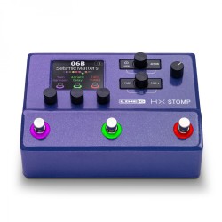 LINE6 HX STOMP PURPLE LIMITED EDITION PROCESSORE DI EFFETTI MODELLATORE DI AMPLIFICATORI E CABINET PER CHITARRA