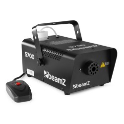 BEAMZ S700 MACCHINA DEL FUMO 700 WATT CON TELECOMANDO CABLATO E 500ML DI LIQUIDO OMAGGIO