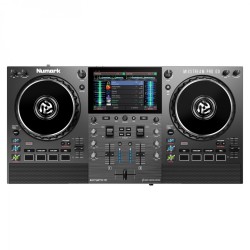NUMARK MIXSTREAM PRO GO ENGINE CONTROLLER A BATTERIA PER STREAMING DJ CON AMAZON MUSIC