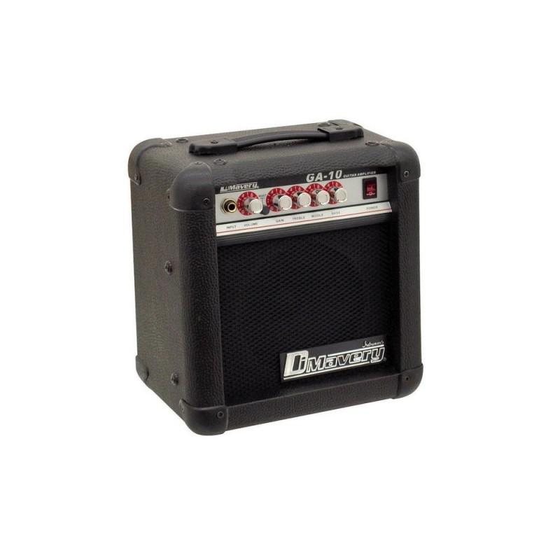 DIMAVERY GA10-E AMPLIFICATORE CHITARRA ELETTRICA 10 W EQUALIZZATORE A 3 BANDE