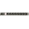 ENERGENIE EG-PDU-014 MULTIPRESA DA 1U RACK 8 PRESE SCHUKO PULSANTE LUMINOSO CON COVER E CAVO 3 MT