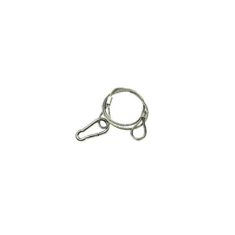 KARMA SAFE 5MM CAVO DI SICUREZZA IN ACCIAIO CARICO 50 KG