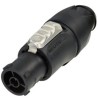 NEUTRIK NAC3FX W-TOP TRUE-1 CONETTORE POWERCON IN FEMMINA DI INGRESSO 3 POLI CON SISTEMA DI BLOCCAGGIO