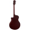 YAMAHA APX600M-SMB CHITARRA ACUSTICA ELETTRIFICATA SPALLA MANCANTE SMOKEY BLACK