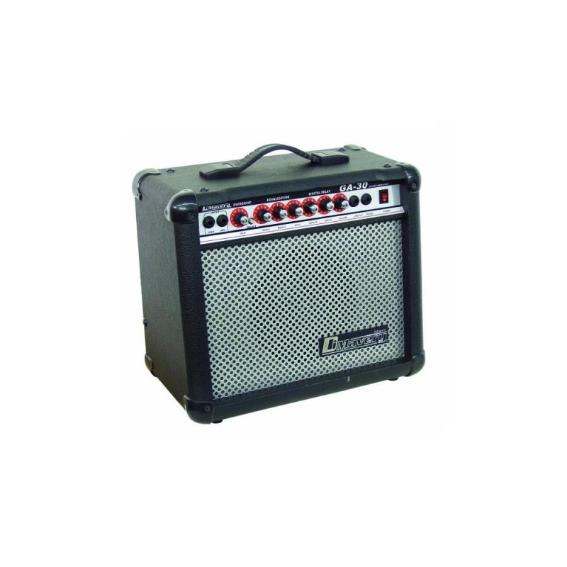 DIMAVERY GA30R-E AMPLIFICATORE CHITARRA ELETTRICA 30W EQUALIZZATORE A 3 BANDE