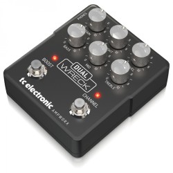 TC ELECTRONIC DUAL WRECK PREAMP PEDALE PREAMPLIFICATORE 2 CANALI RIPRODUZIONE DUAL RECTIFIER