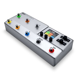 LINE6 HX STOMP XL SILVER PEDALIERA MULTIEFFETO PER CHITARRA 8 INTERRUTTORI SIMULAZIONI AMPLIFICATORI CABINET