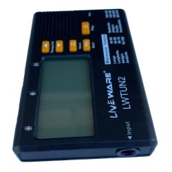 LIVE WARE LWTUN2 METRONOMO ACCORDATORE DIGITALE METRO TUNER PER STRUMENTI