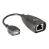 TECHLY IUSB-EXTENDTY5 COPPIA DI EXTENDER USB FINO A 50 METRI SU CAVO CAT 5E / 6