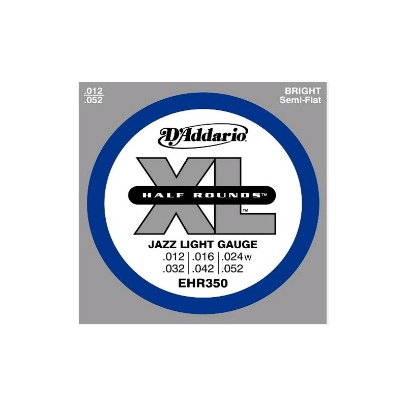 D'ADDARIO EHR350 12-52 PER CHITARRA ELETTRICA
