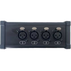 EXTREME RSAB5-4F MINI STAGEBOX EXTENDER AUDIO - DMX SU RJ45 CON 4 CONNETTORI XLR FEMMINA