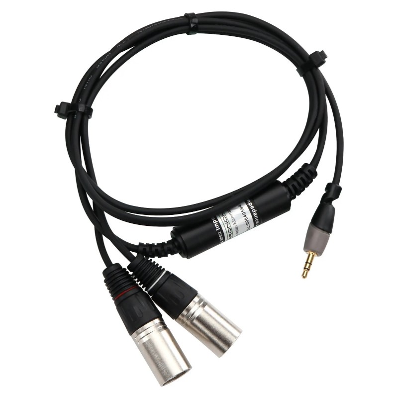 PRONOMIC ANE10-1.5JX CAVO CON ELIMINATORE DI RUMORE DA MINI JACK STEREO 3.5MM A 2 X XLR MASCHI