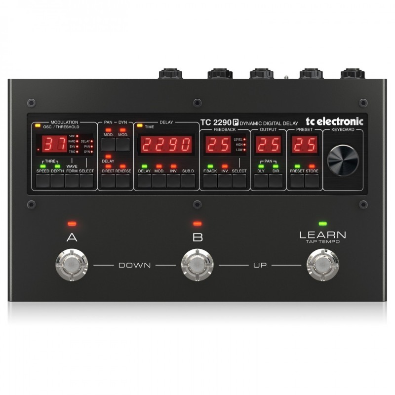 TC ELECTRONIC 2290 P DYNAMIC DELAY PEDAL EFFETTO DELAY DINAMICO DIGITALE