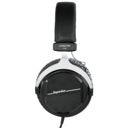 SUPERLUX HD-660PRO 32 OHM CUFFIA DA STUDIO DINAMICA CIRCUMAURALE CHIUSA NERA