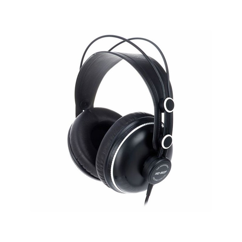 SUPERLUX HD-662 F CUFFIA DA STUDIO DINAMICA CIRCUMAURALE CHIUSA NERA