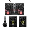 HERCULES DJ LEARNING KIT MK2 BUNDLE PER DJ CON CONTROLLER MONITOR E CUFFIE
