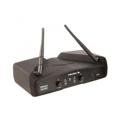 PROEL WM202DM DOPPIO RADIOMICROFONO MANO UHF