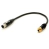 EXTREME CAVO ADATTATORE DA MINI JACK 3.5 SENNHEISER EW FEMMINA A SHURE TQG MINI CANNON 4 POLI FEMMINA