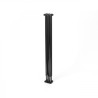 TAVOLO MODULARE RICHIUDIBILE 60 X 120 CM CON RAGNO ALTEZZA 100 CM COLORE NERO