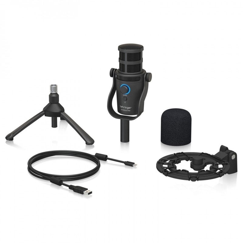BEHRINGER D2 PODCAST PRO MICROFONO DINAMICO A LARGO DIAFRAMMA PER PODCAST