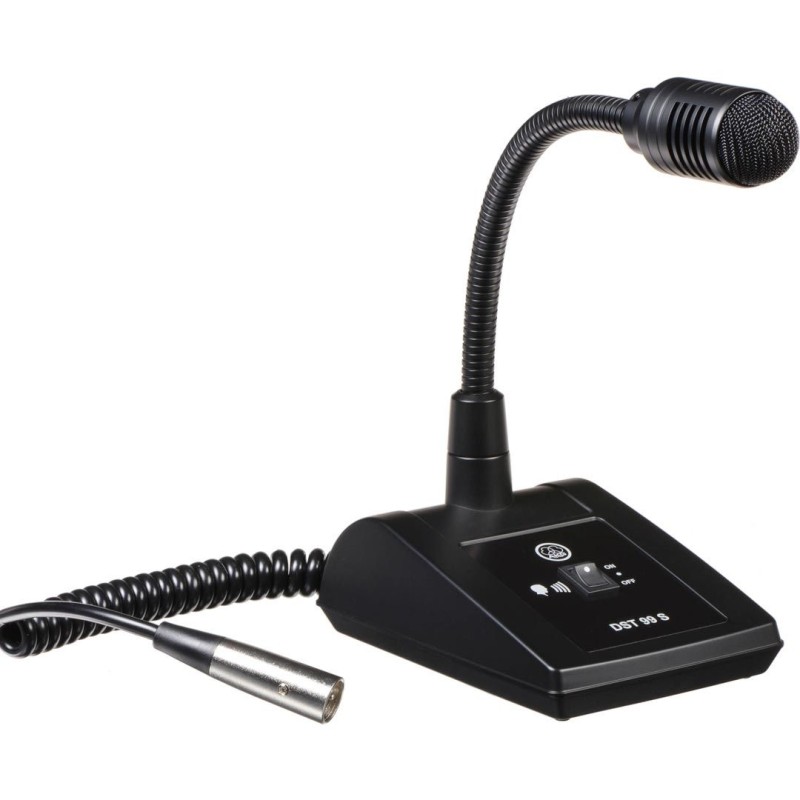 AKG DST99S MICROFONO A COLLO D'OCA DINAMICO CARDIOIDE CON BASE PER CONFERENZE