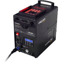 ALGAM LIGHTING VULKAN PRO MACCHINA DEL FUMO VERTICALE 1500W DMX WIRELESS 24 LEDS X 10W 3IN1