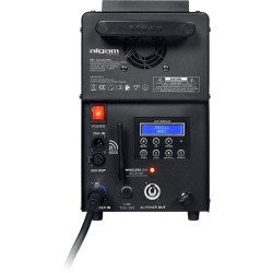 ALGAM LIGHTING VULKAN PRO MACCHINA DEL FUMO VERTICALE 1500W DMX WIRELESS 24 LEDS X 10W 3IN1