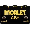MORLEY ABY-G GOLD ABY SWITCHER SELECTOR COMBINER PER CHITARRE STRUMENTI AMPLIFICATORI A/B/Y