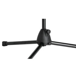 KONIG & MEYER 27140 ASTA MICROFONICA A GIRAFFA CON GAMBE PIEGHEVOLI COLORE NERO