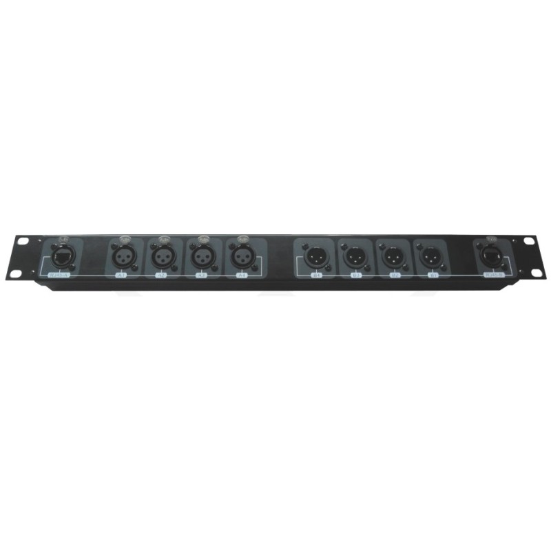 EXTREME PSS-009 STAGEBOX EXTENDER AUDIO - DMX UNA UNITA' RACK SU 2 x RJ45 CON 4 XLR FEMMINA + 4 XLR MASCHIO