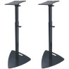 EXTREME SS072 COPPIA SUPPORTI CASSE MONITOR STUDIO STAND CON INCLINAZIONE E ALTEZZA REGOLABILE BASE TRIANGOLARE