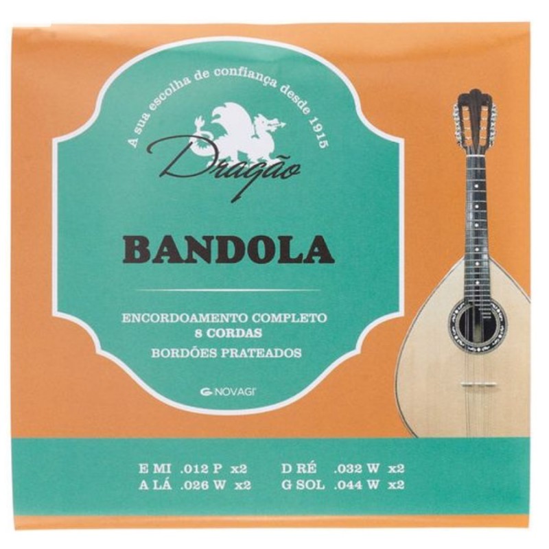DRAGAO D018 MUTA DI 8 CORDE PER MANDOLA BANDOLA