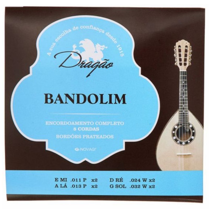 DRAGAO D019 MUTA DI 8 CORDE PER MANDOLINO BANDOLIM