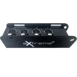 EXTREME SB4XFCAT MINI STAGEBOX EXTENDER AUDIO - DMX SU RJ45 CON 4 CONNETTORI XLR FEMMINA