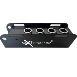 EXTREME SB4XMCAT MINI STAGEBOX EXTENDER AUDIO - DMX SU RJ45 CON 4 CONNETTORI XLR MASCHIO