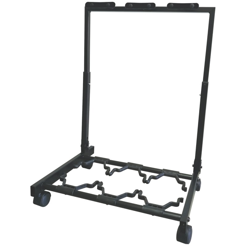 EXTREME GS051-3 SUPPORTO UNIVERSALE RIPIEGABILE IN METALLO A RASTRELLIERA PER 3 CHITARRE CLASSICHE O ACUSTICHE