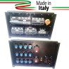 QUADRO CORRENTE POWERBOX SPINA 63A PENTAPOLARE TRIFASE 12 PRESE CEE 16A MONOFASE + 2 32A 5P 3 SPIE VOLTOMETRO AMPEROMETRO EMERGE