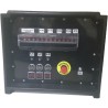 QUADRO CORRENTE POWERBOX SPINA 32A PENTAPOLARE TRIFASE 9 PRESE CEE 16A MONOFASE 3 SPIE VOLTOMETRO AMPEROMETRO EMERGENZA