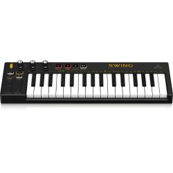 BEHRINGER SWING CONTROLLER MIDI USB 32 TASTI 64 STEP SEQUENCER POLIFONICO EX-DEMO